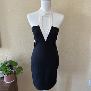 Tuxedo Club Bodycon Dress